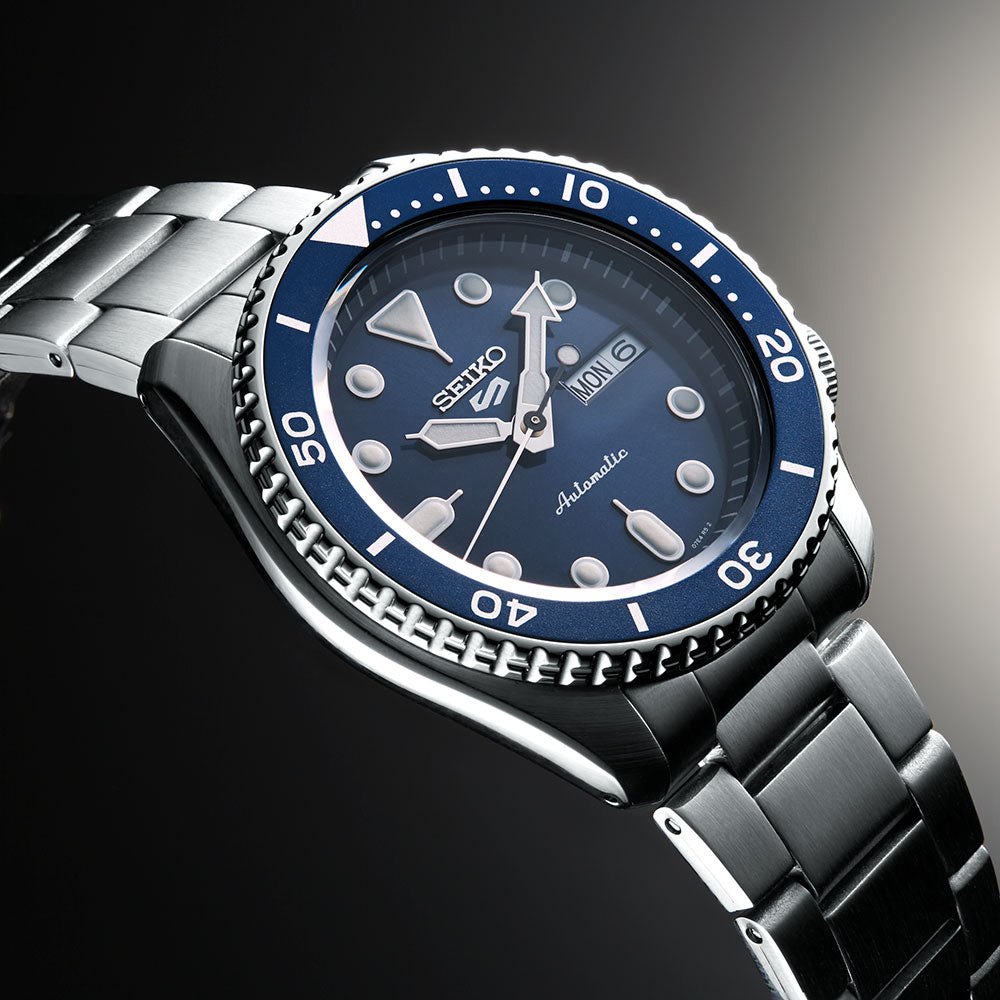 Seiko 5 Sports Automatic SRPD51K1 Orologio SKX Series WR100 DEEP BLUE cal 4R36