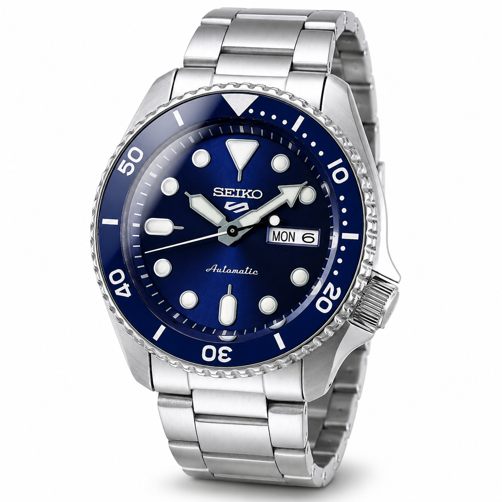 Seiko 5 Sports Automatic SRPD51K1 Orologio SKX Series WR100 DEEP BLUE cal 4R36