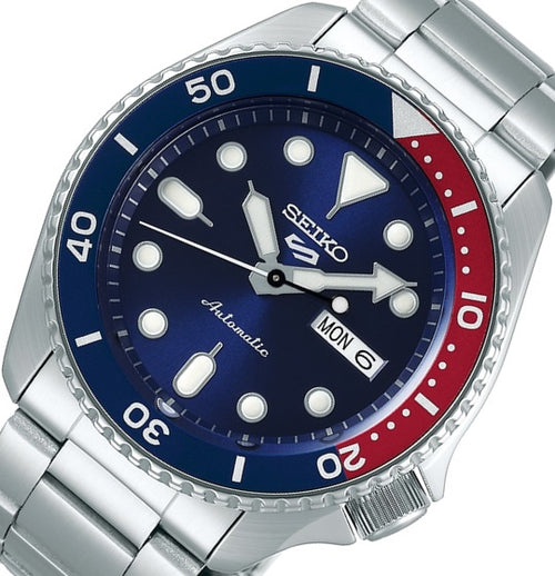 Seiko 5 Sports Automatic SRPD53K1 Watch SKX Series Wr100 4R36 Pepsi New