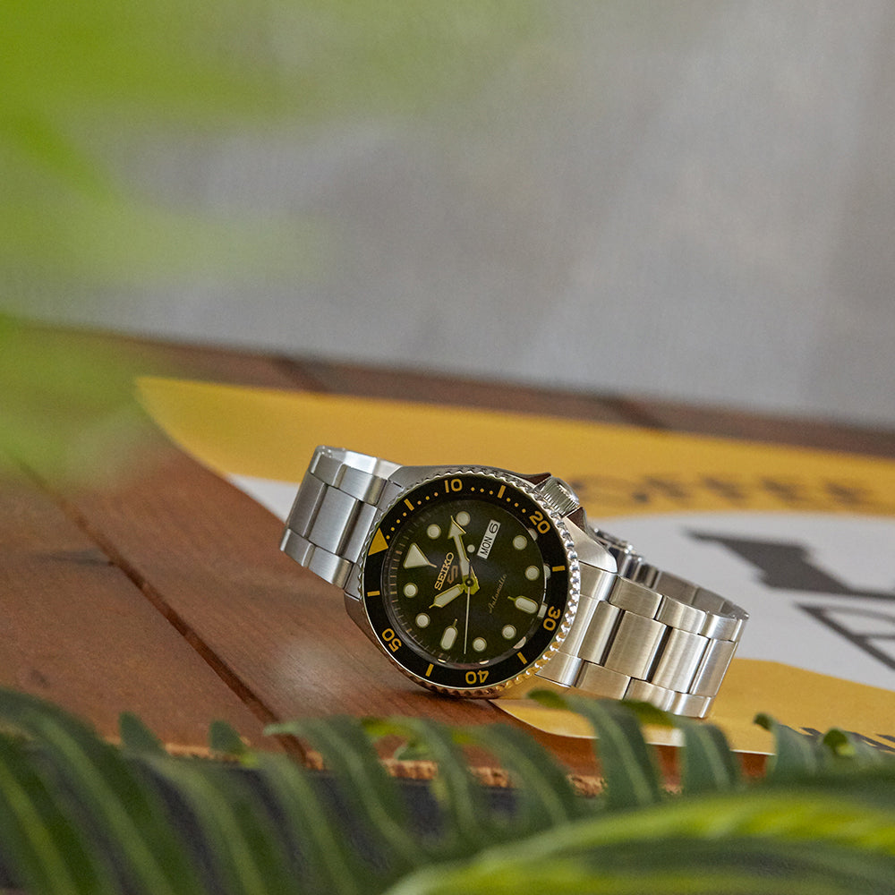 Seiko 5 Sports Automatic SRPD57K1 Orologio SKX Series WR100 DARK cal 4R36