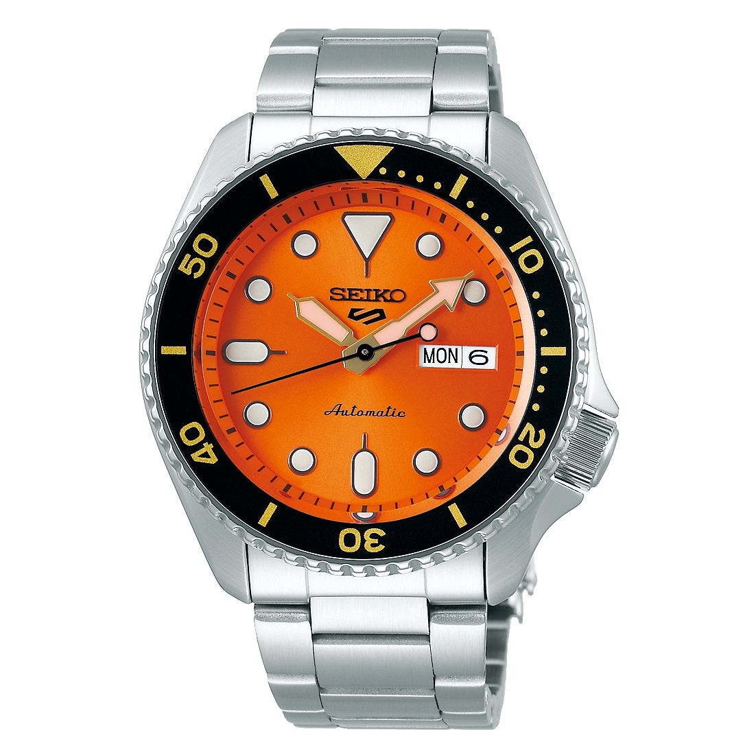 Seiko 5 Sports Automatic SRPD59K1 Orologio SKX Series WR100 ORANGE cal 4R36