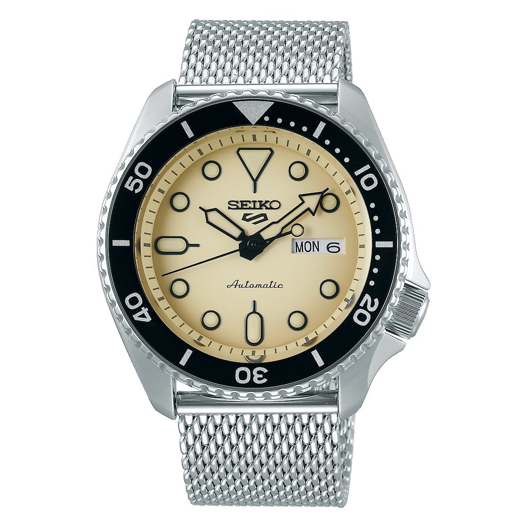 Seiko 5 Sports Automatic Watch SRPD67K1 Man SKX Series Champagne Dial cal 4R36