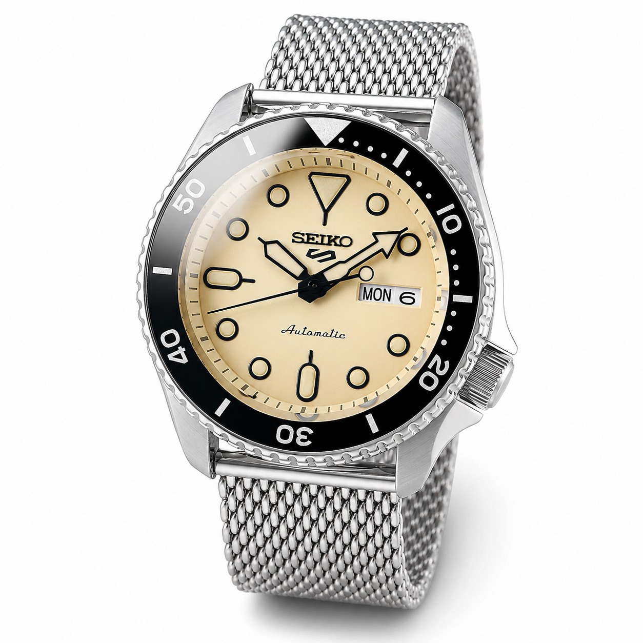 Seiko 5 Sports Automatic Watch SRPD67K1 Man SKX Series Champagne Dial cal 4R36