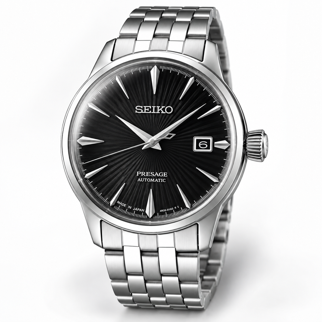 Seiko Presage Automatic Watch JAPAN MADE SRPE17J1 Cocktail Time 4R35 New