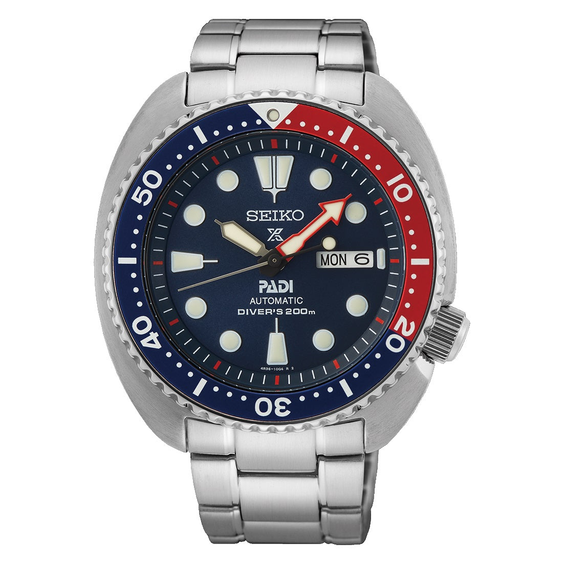 Seiko Prospex PADI Sea 'Turtle' SRPE99 Automatic Diver's PEPSI WR200 JAPAN MADE - Cal. 4R36