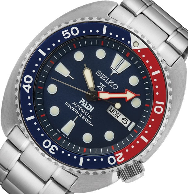 Seiko Prospex PADI Sea 'Turtle' SRPE99 Automatic Diver's PEPSI WR200 JAPAN MADE - Cal. 4R36