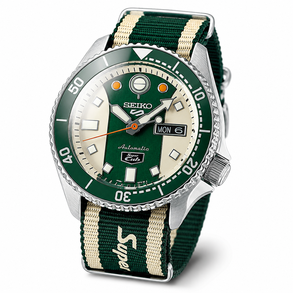 Seiko 5 Sports Automatic Watch SRPJ49K1 LIMITED EDITION Super Club SKX cal. 4R36