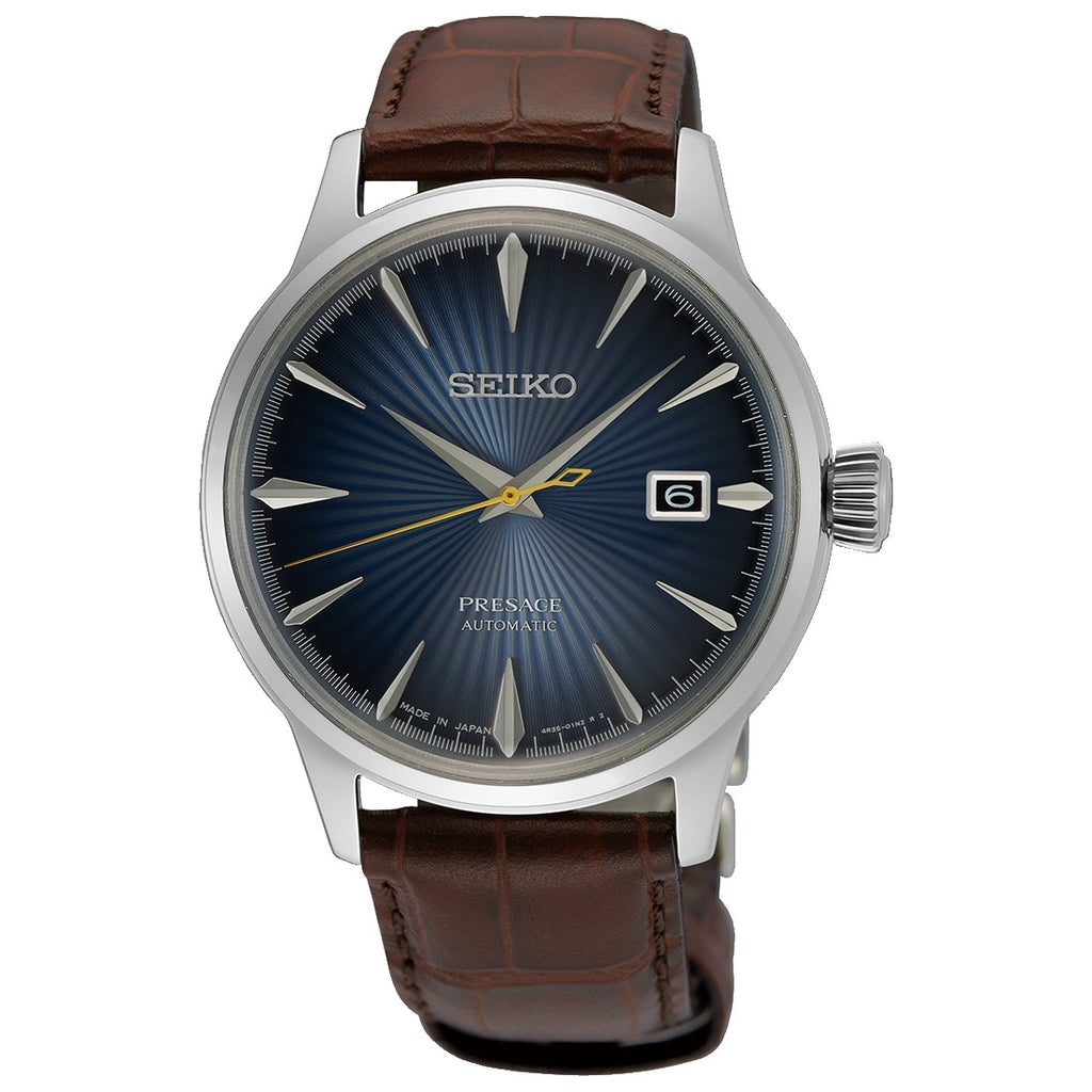 Seiko Presage SRPK15J1 JAPAN MADE Cocktail Time Midnight Blue Moon New