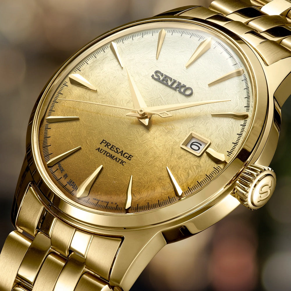 Seiko Presage Automatic Men JAPAN MADE SRPK48J1 Cocktail Time "Beer Julep" New
