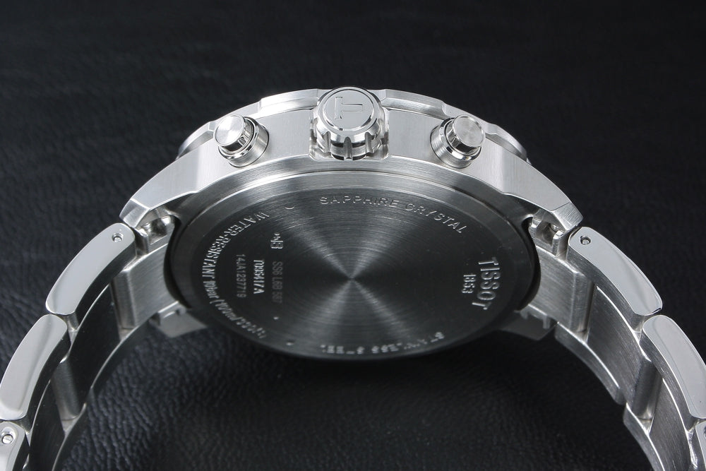 Tissot T-Sport Chrono Quickster Watch Man T095.417.11.057.00 WR100 SWISS MADE New