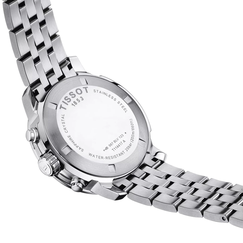 Tissot PRC 200 43mm Quartz Chrono T114.417.11.057.00 SWISS MADE WR200 Black