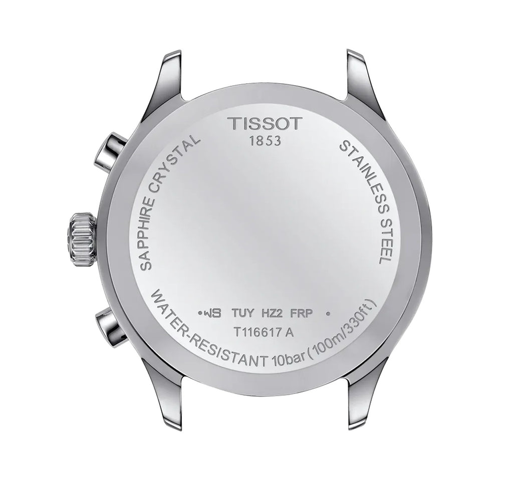 Tissot Chrono XL Classic Watch 45mm T116.617.16.092.00 WR100 SWISS MADE Green Dial
