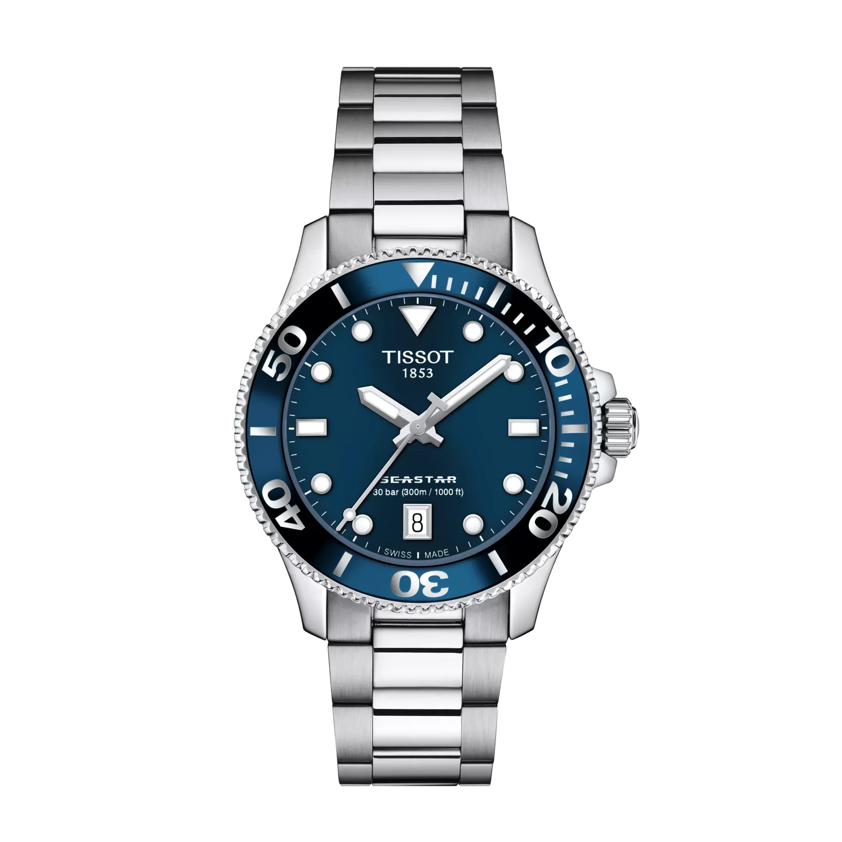 Tissot Seastar 1000 36mm Watch UNISEX T120.210.11.041.00 SWISS MADE WR300