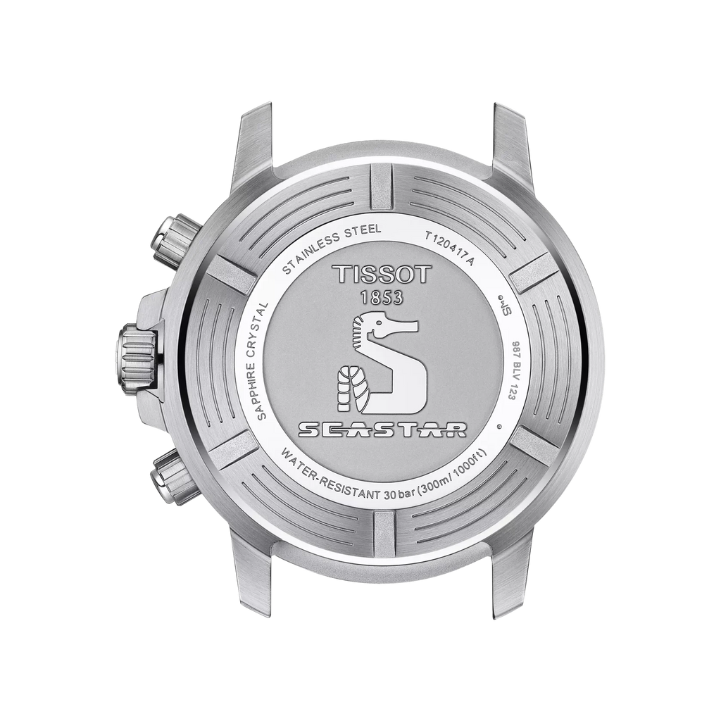 Tissot Seastar 1000 Chronograph Watch T120.417.11.041.02 45mm WR300 Diver's