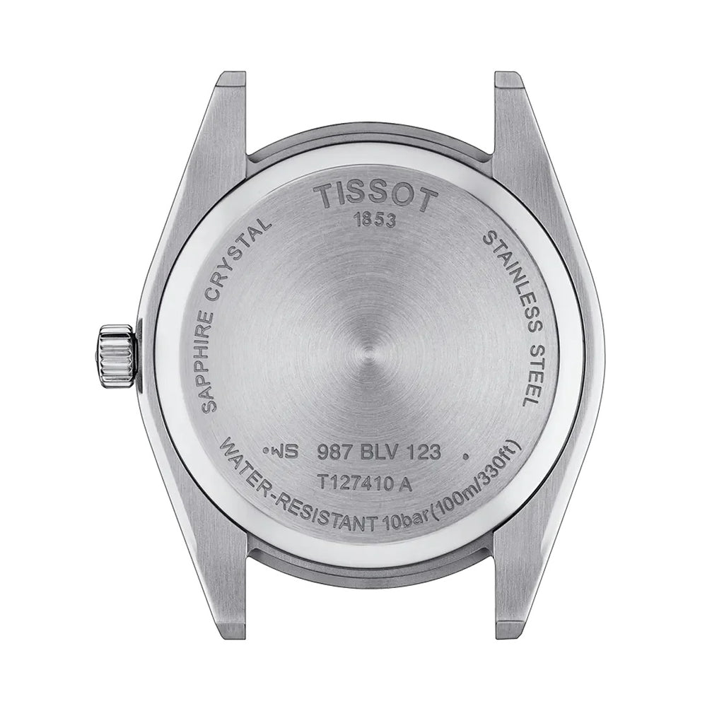 Tissot Gentleman 40mm Watch SWISS MADE T127.410.11.041.00 UOMO New