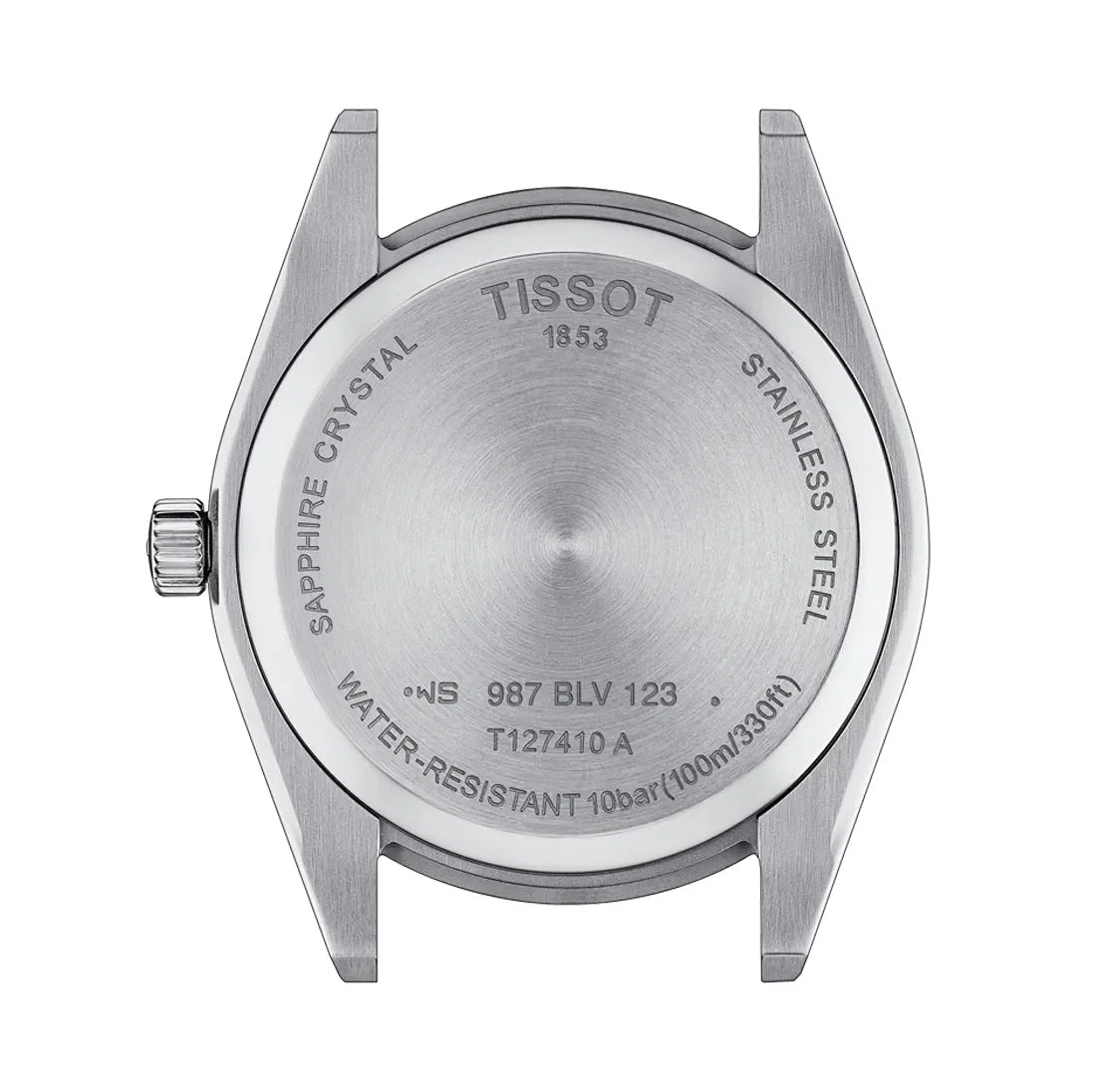 Tissot Gentleman 40mm Watch SWISS MADE T127.410.11.041.00 UOMO New