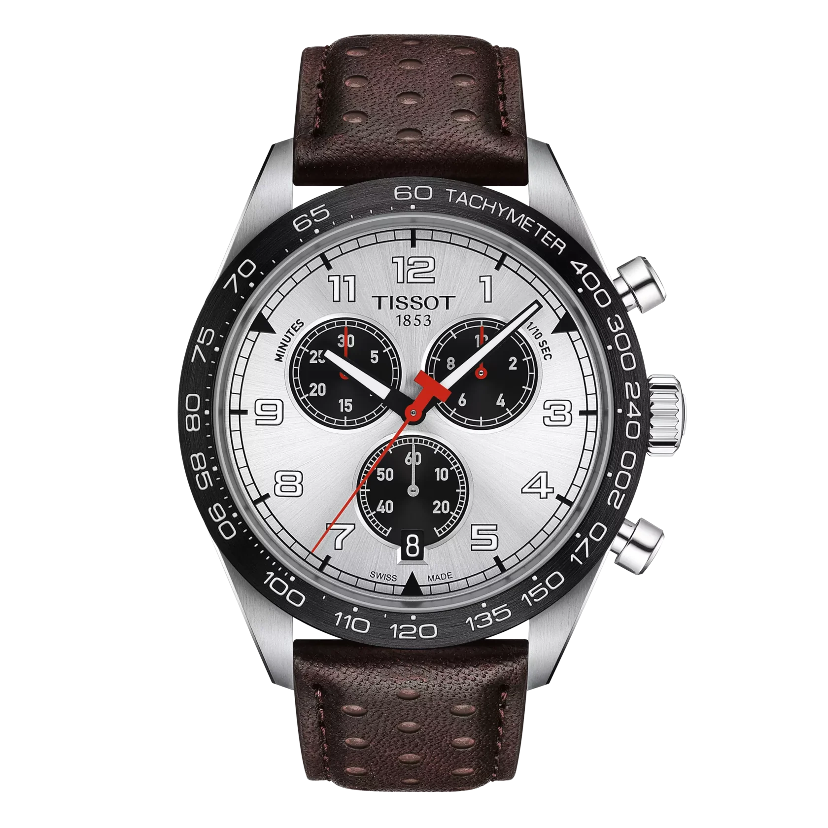 Tissot PRS 516 Chrono 1/10" Watch T131.617.16.032.00 WR100 SWISS MADE