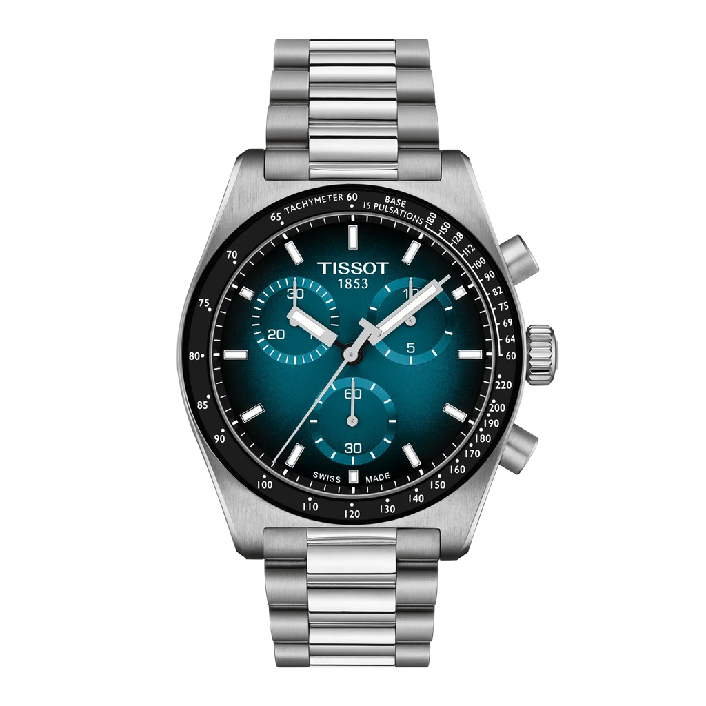 Tissot PR516 40mm Watch Chrono T149.417.11.041.01 WR100 SWISS MADE New