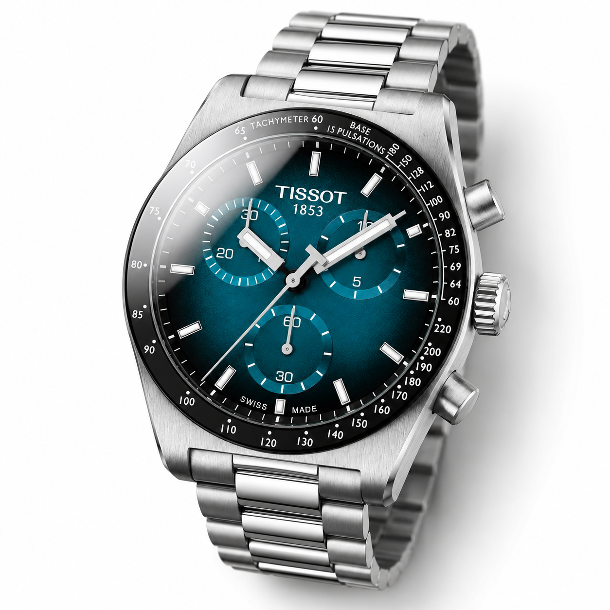 Tissot PR516 40mm Watch Chrono T149.417.11.041.01 WR100 SWISS MADE New