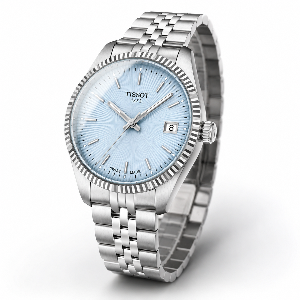 Tissot Ballade Watch Woman WR100 T156.210.11.351.00 SWISS MADE 34mm New
