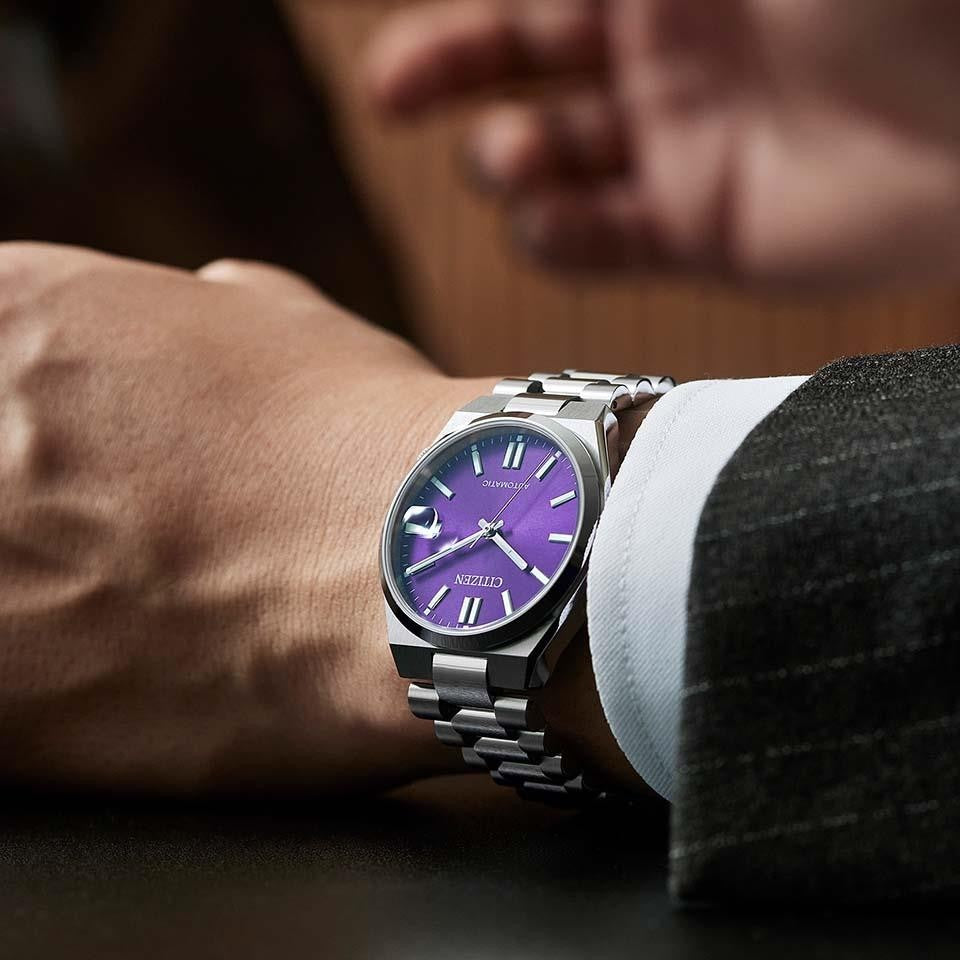 Citizen Tsuyosa NJ0200-50W Watch Automatic Mechanical Sapphire 40mm