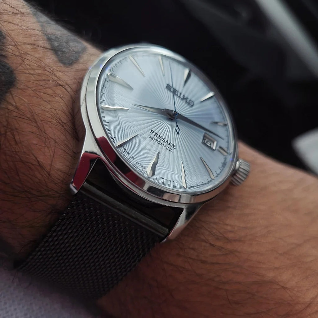 Seiko Presage SRPB43J1 Automatic JAPAN MADE Cocktail Time Skydiving New