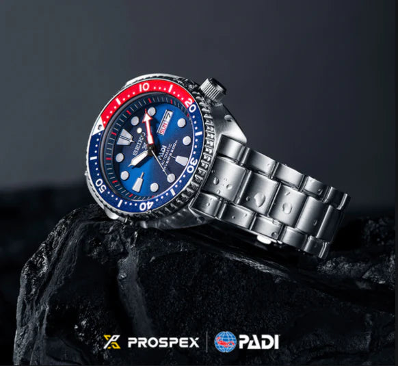 Seiko Prospex PADI Sea 'Turtle' SRPE99 Automatic Diver's PEPSI WR200 JAPAN MADE - Cal. 4R36