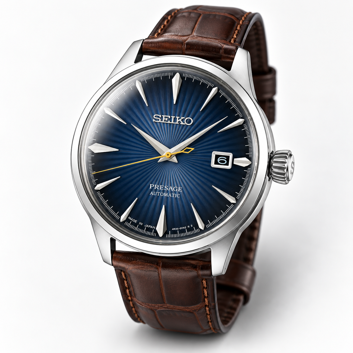 Seiko Presage SRPK15J1 JAPAN MADE Cocktail Time Midnight Blue Moon New