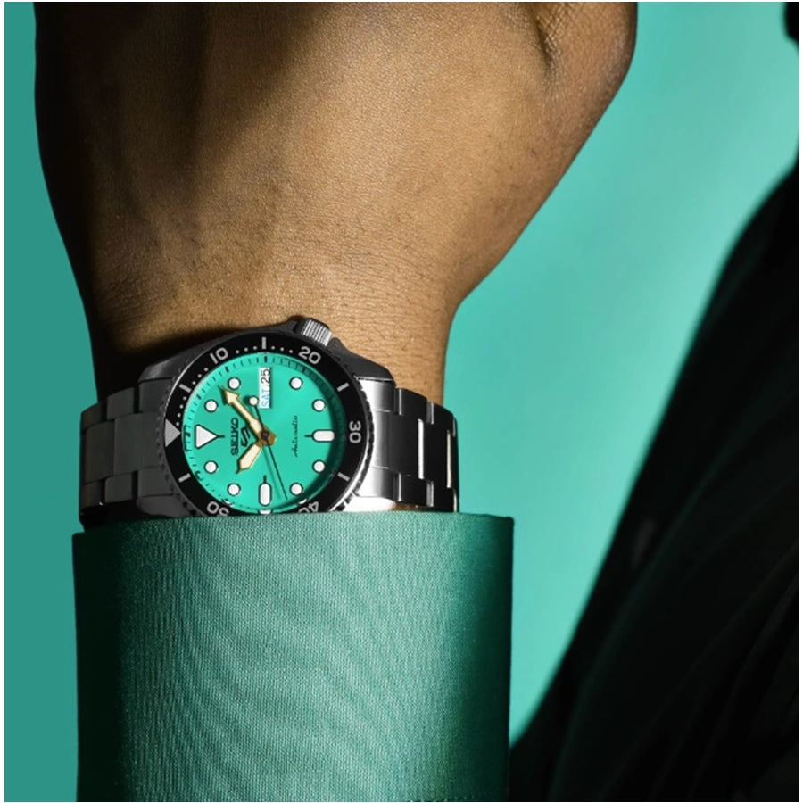 Seiko 5 Sports Automatic Watch SRPK33K1 Mid Size 38mm Tiffany SKX Series 4R36