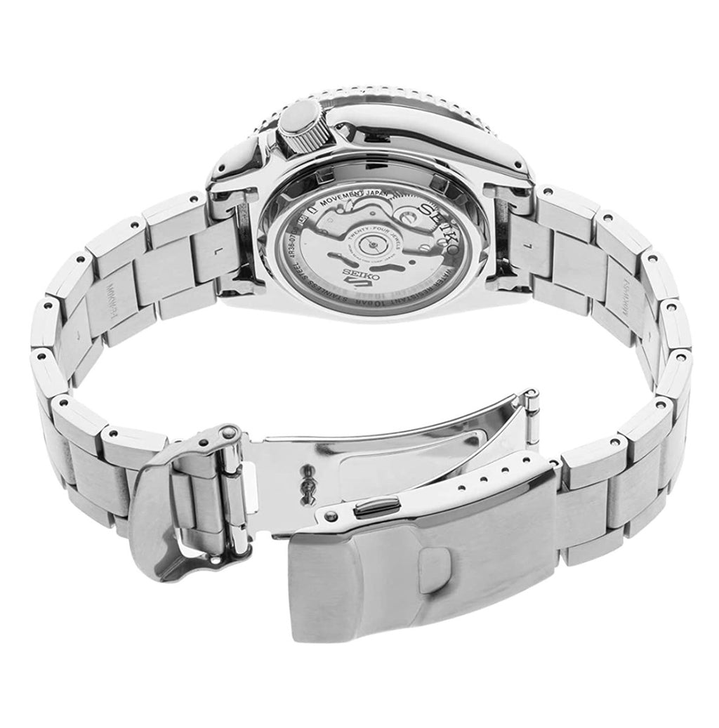 Seiko 5 Sports Automatic Watch SRPK65K1 Checker Flag SPECIAL EDITION WR100