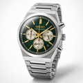 Seiko Sport Quartz Chronograph WR100 SSB461P1 Orologio GREEN DIAL