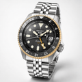 Seiko 5 Sports Automatic GMT SSK021 Watch JAPAN MADE Wr100 Dark Gold 4R34