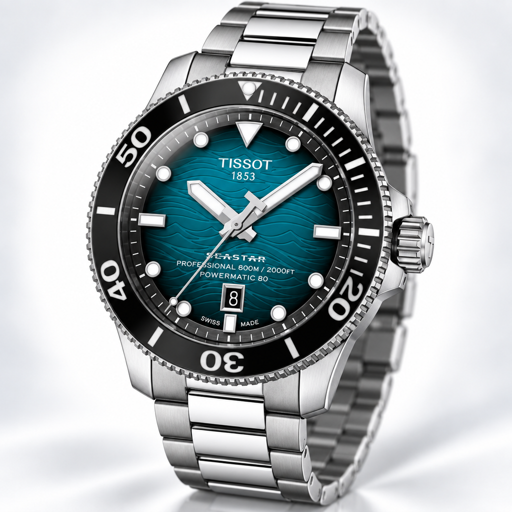 Tissot Seastar 2000 Powermatic 80 WR600 T120.607.11.041.00 Professional Diver's Watch