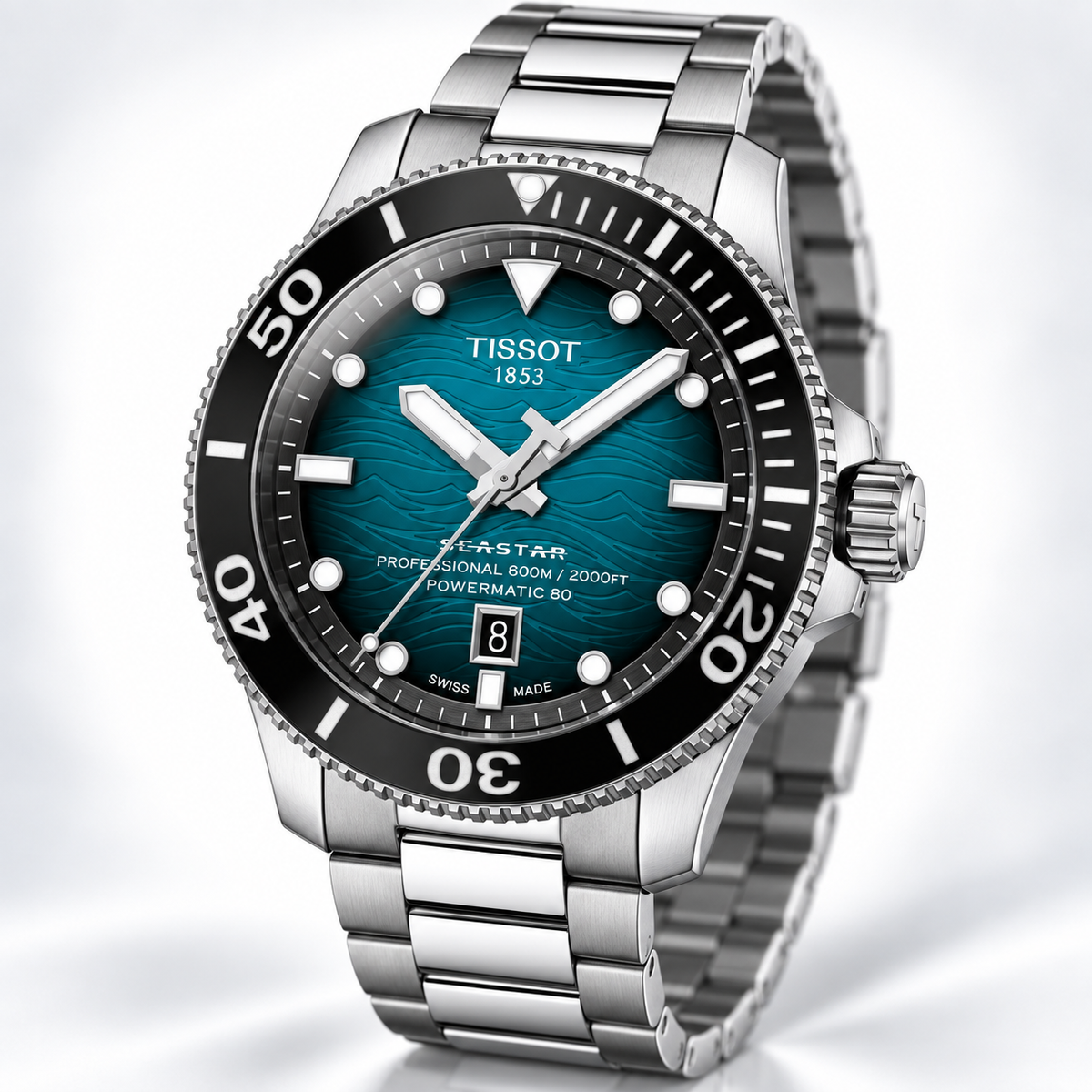 Tissot Seastar 2000 Powermatic 80 WR600 T120.607.11.041.00 Professional Diver's Watch