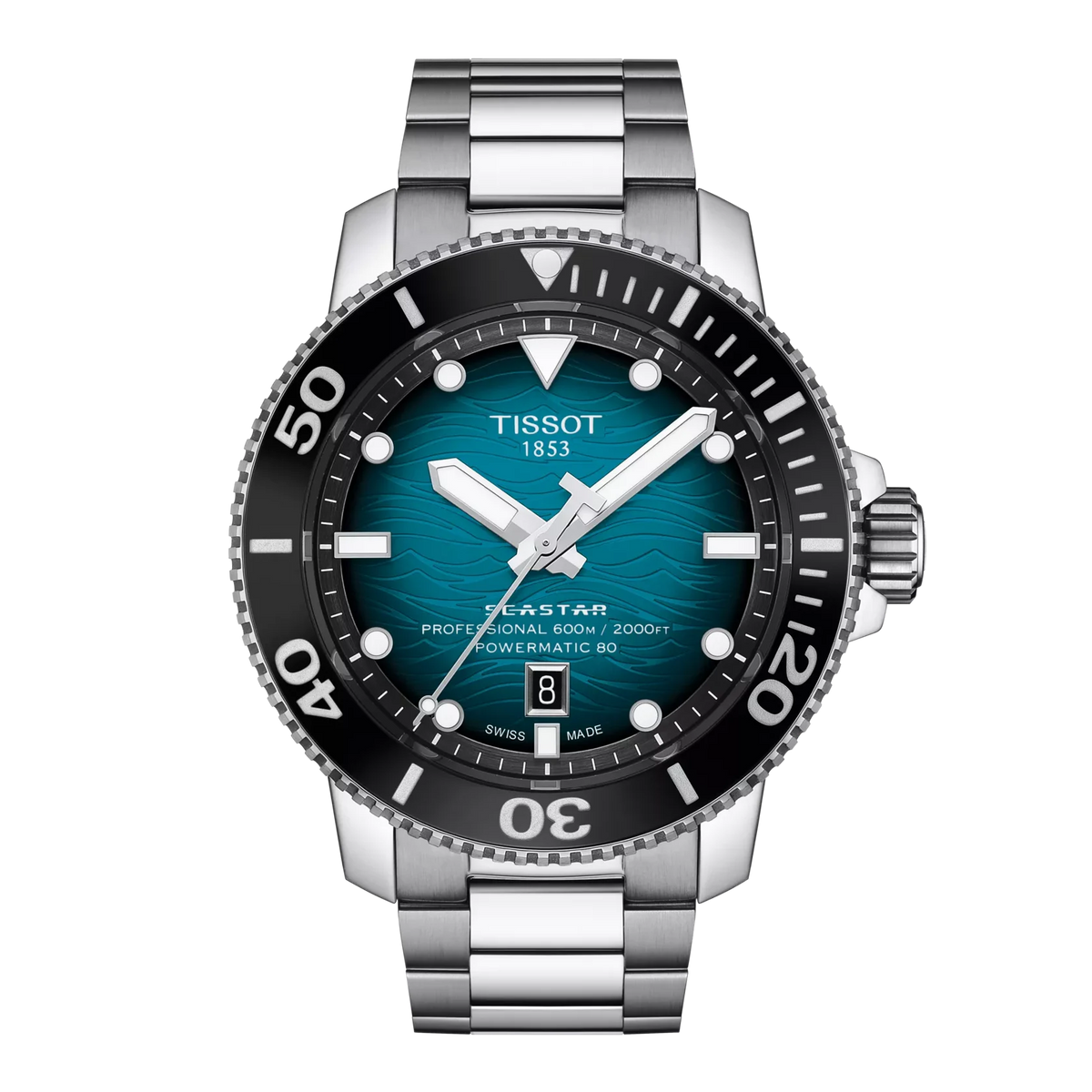 Tissot Seastar 2000 Powermatic 80 WR600 T120.607.11.041.00 Professional Diver's Watch