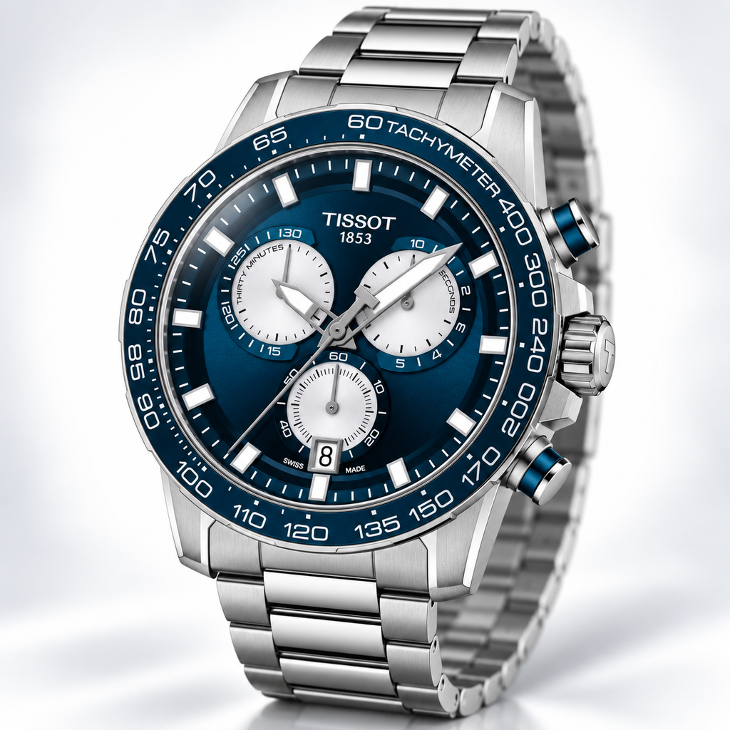 Tissot Supersport Chrono Watch 45mm T125.617.11.041.00 SWISS MADE Quartz New