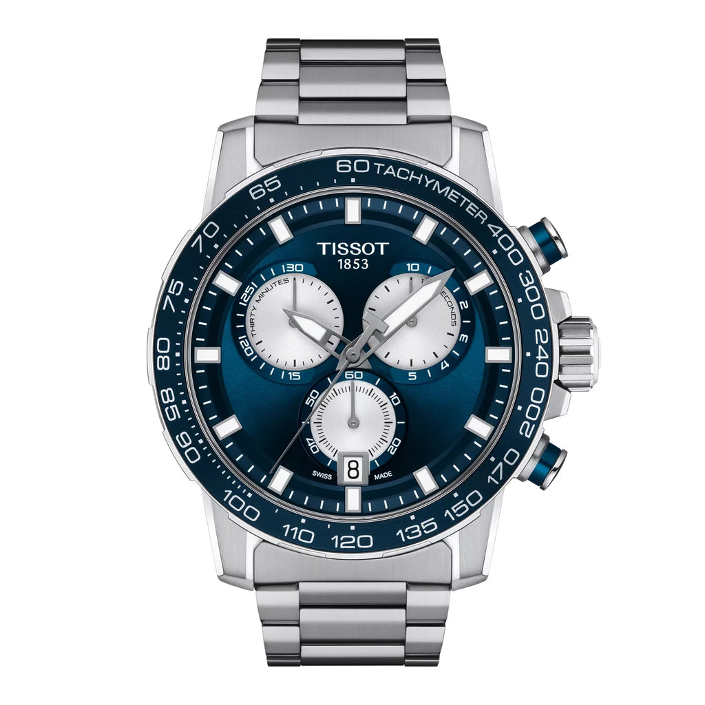 Tissot Supersport Chrono Watch 45mm T125.617.11.041.00 SWISS MADE Quartz New
