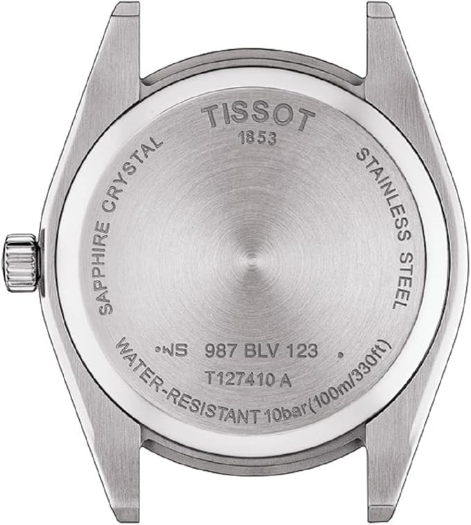 Tissot Gentleman 40mm Watch T127.410.16.041.00 WR100 SWISS MADE Blue Dial