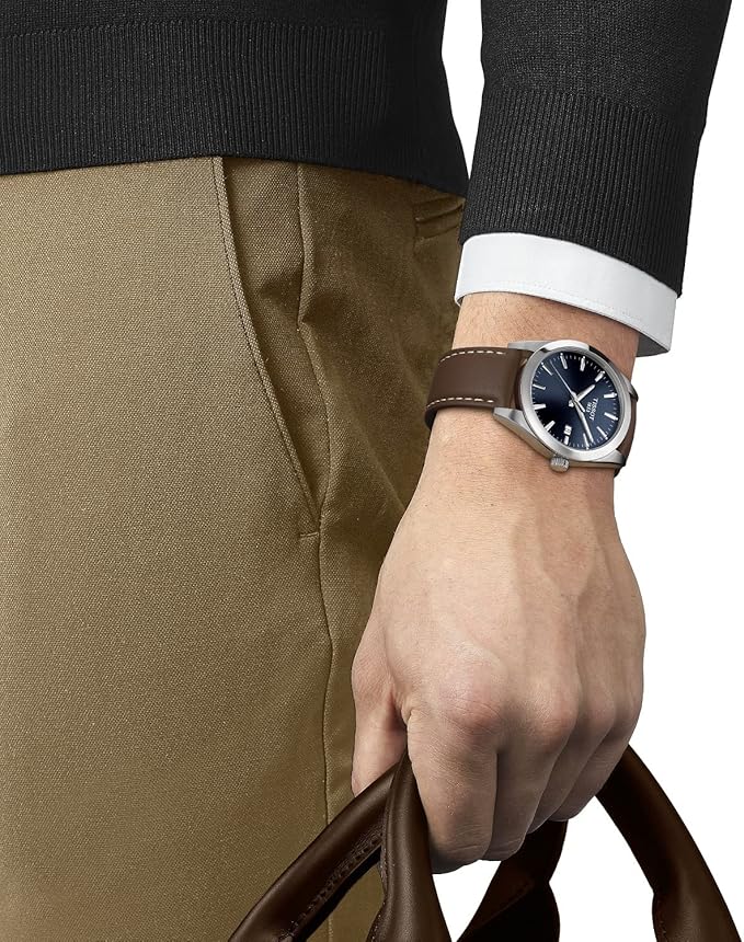 Tissot Gentleman 40mm Watch T127.410.16.041.00 WR100 SWISS MADE Blue Dial