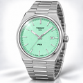 Tissot PRX 40mm Watch T137.410.11.091.01 WR100 SWISS MADE Quartz Light Green New