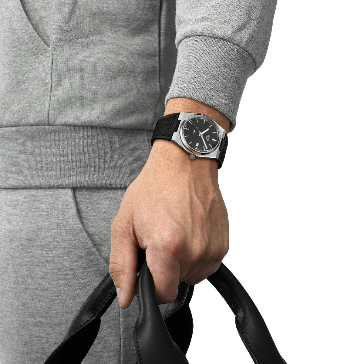Tissot PRX 40mm Watch T137.410.17.051.00 WR100 SWISS MADE Quartz Black New
