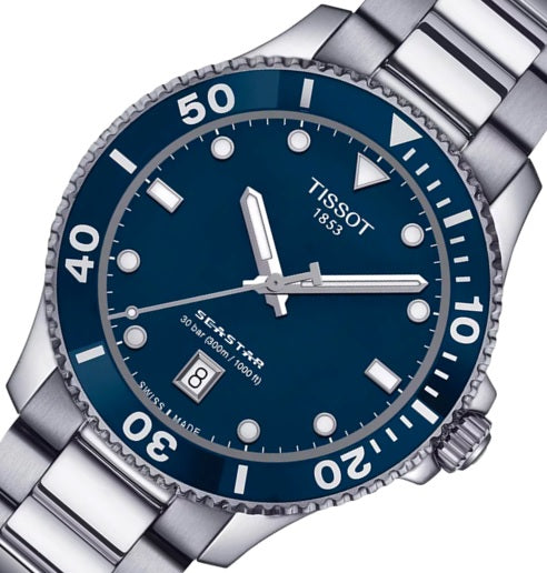 Tissot Seastar 1000 Watch WR300 T120.410.11.041.00 SWISS MADE 40mm New