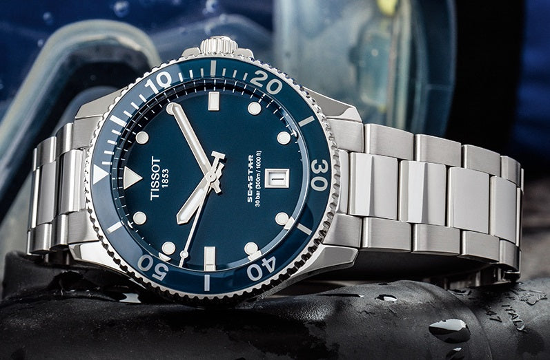 Tissot Seastar 1000 Watch WR300 T120.410.11.041.00 SWISS MADE 40mm New
